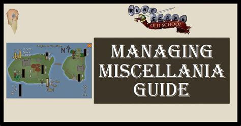 osrs managing miscellania guide.